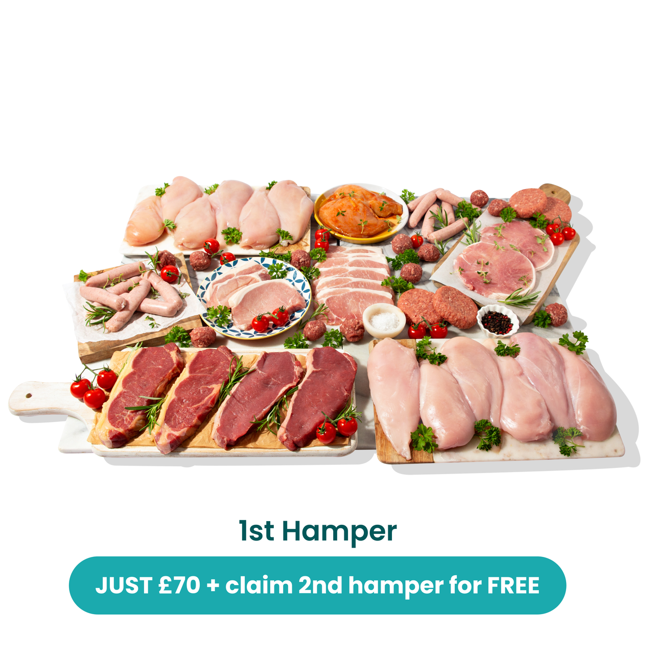 Free chicken and mince essentials hamper