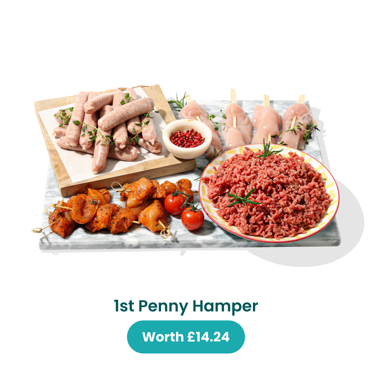 New year healthy savings hamper - buy 1 get 2 for 1p