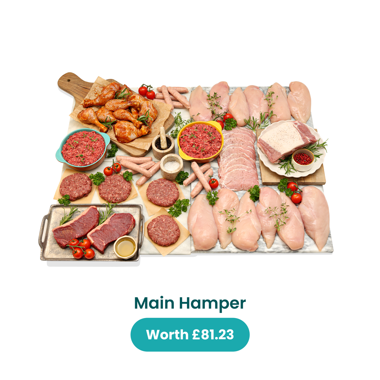 The 42-Meal Feast Box + 2.5kg FREE Chicken