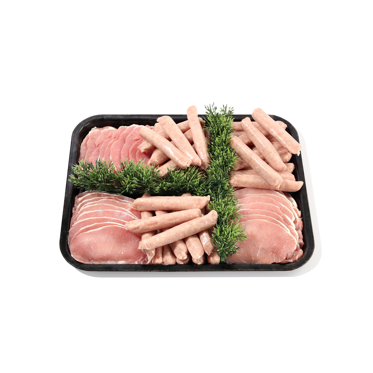 Sausage & bacon breakfast combo