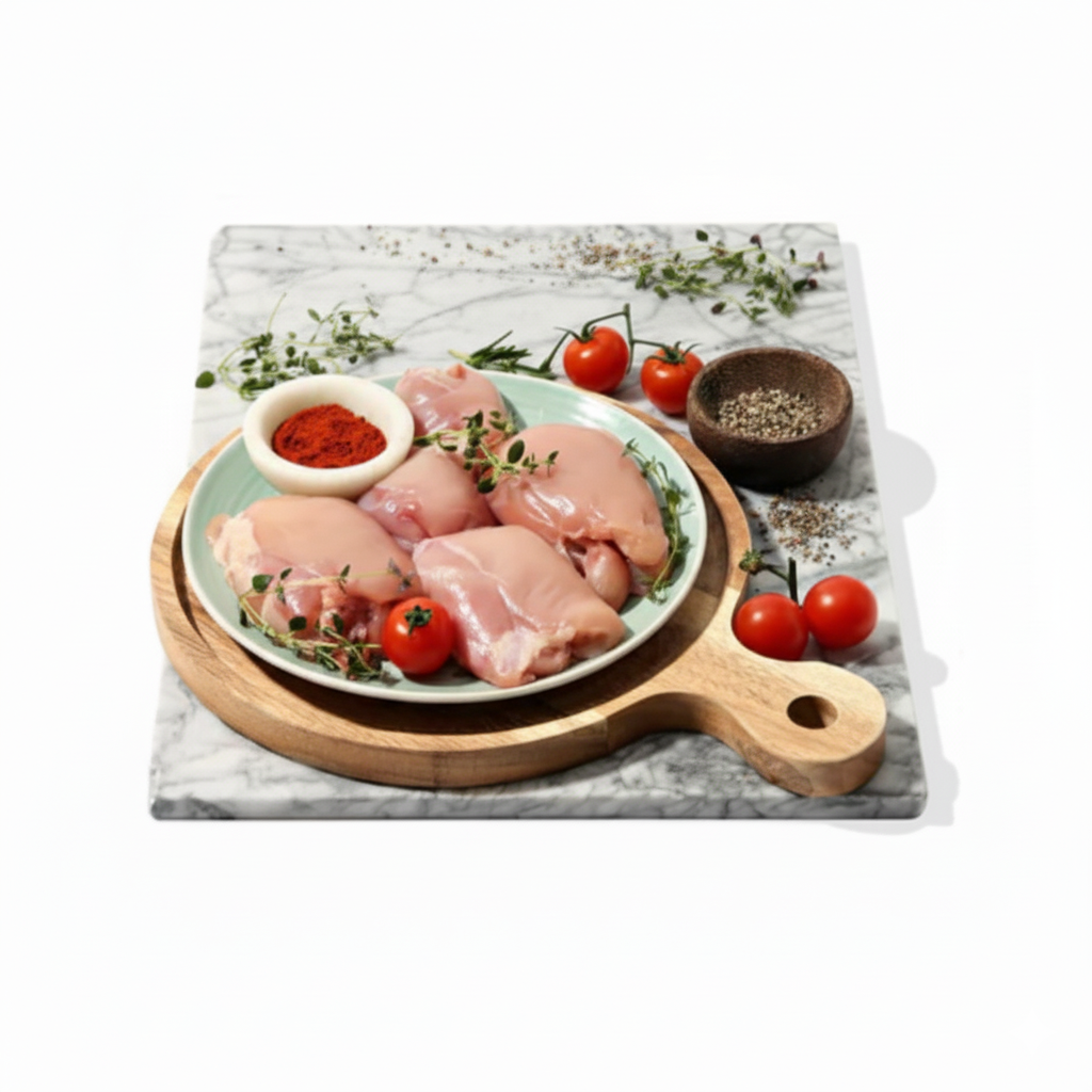 Boneless Skinless Chicken Thighs - 350g