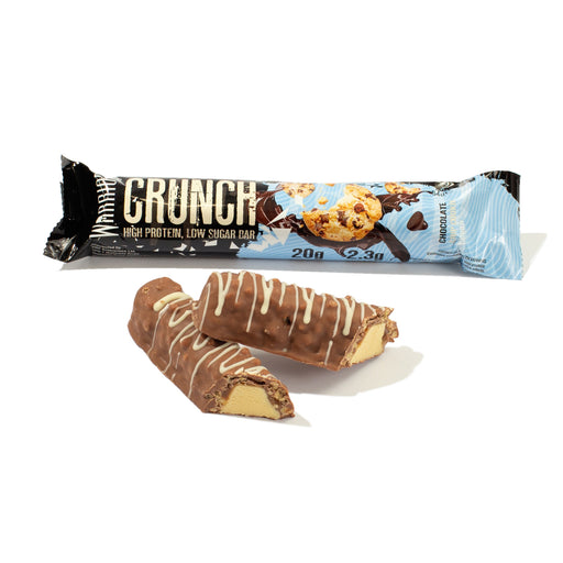 Warrior Crunch High Protein, Low Sugar Bar - Chocolate Chip Cookie Dough