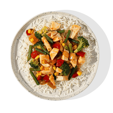 Smoky Korean BBQ Chicken with Rice - 400g