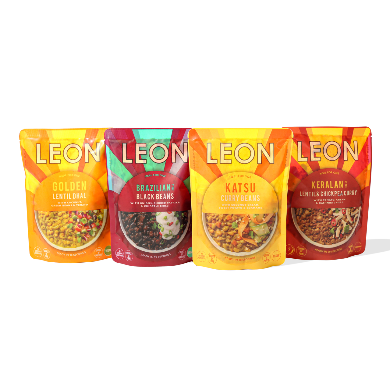 Leon Heat & Eat Meal Bundle - 4 x 250g
