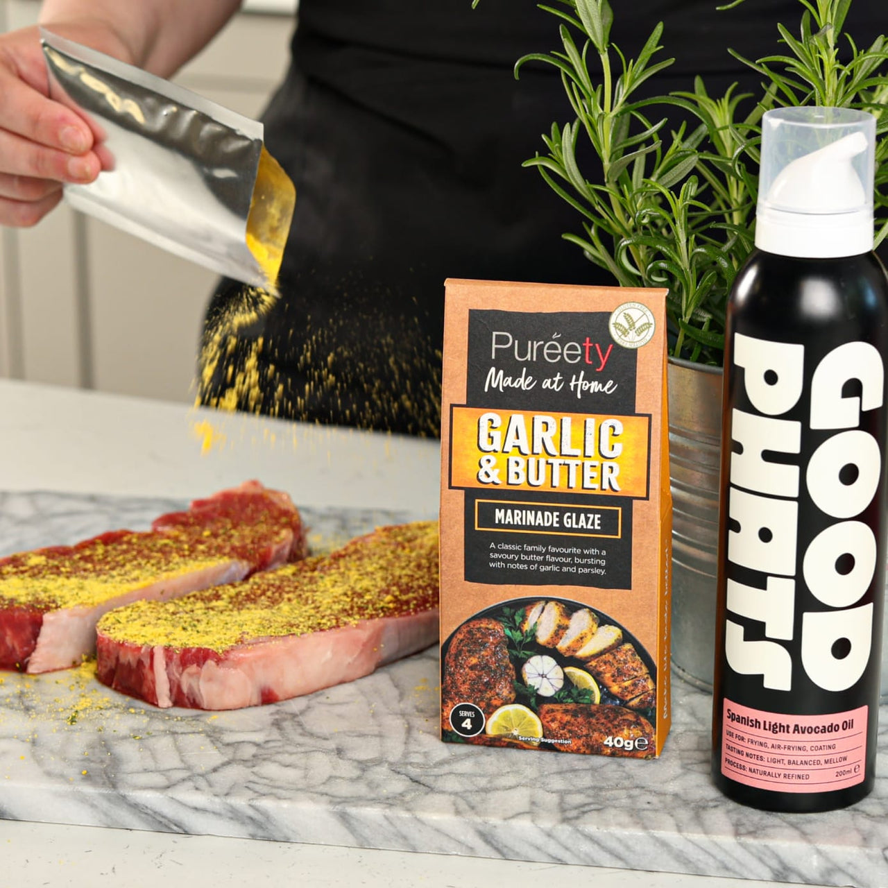 Garlic & Butter Marinade Glaze - 40g