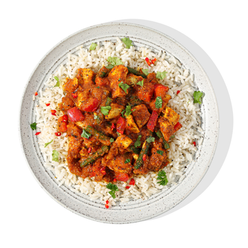 Spiced Chicken Tikka with Rice - 400g