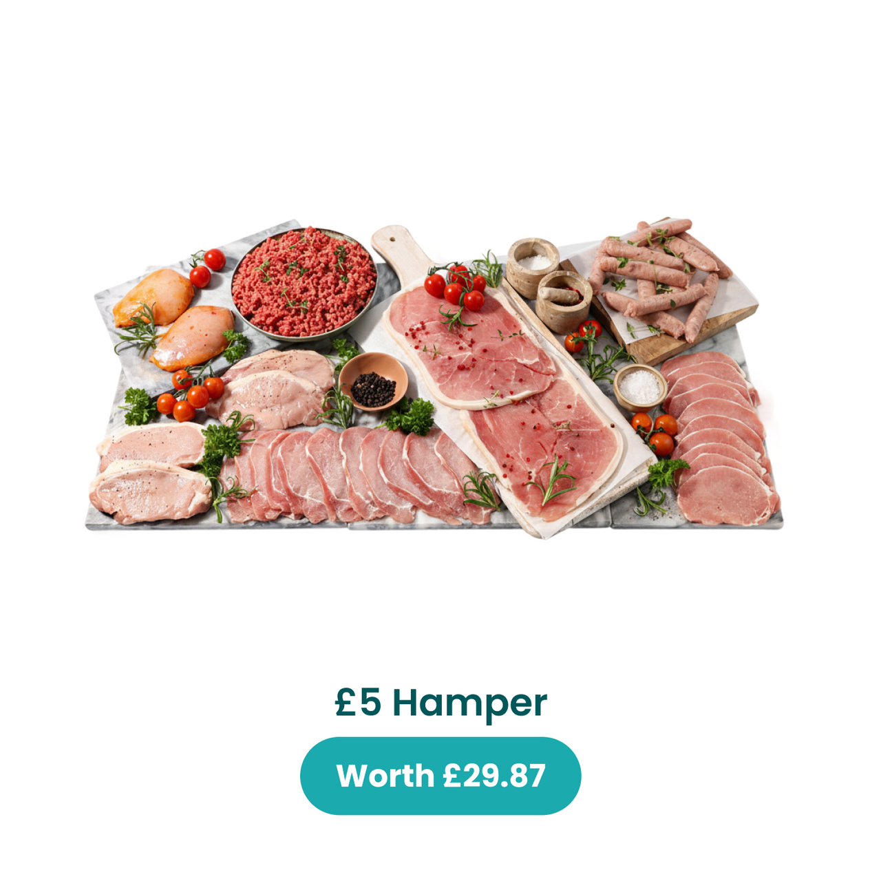 Two Times Tastier Hamper - Buy 1 get 1 for £5