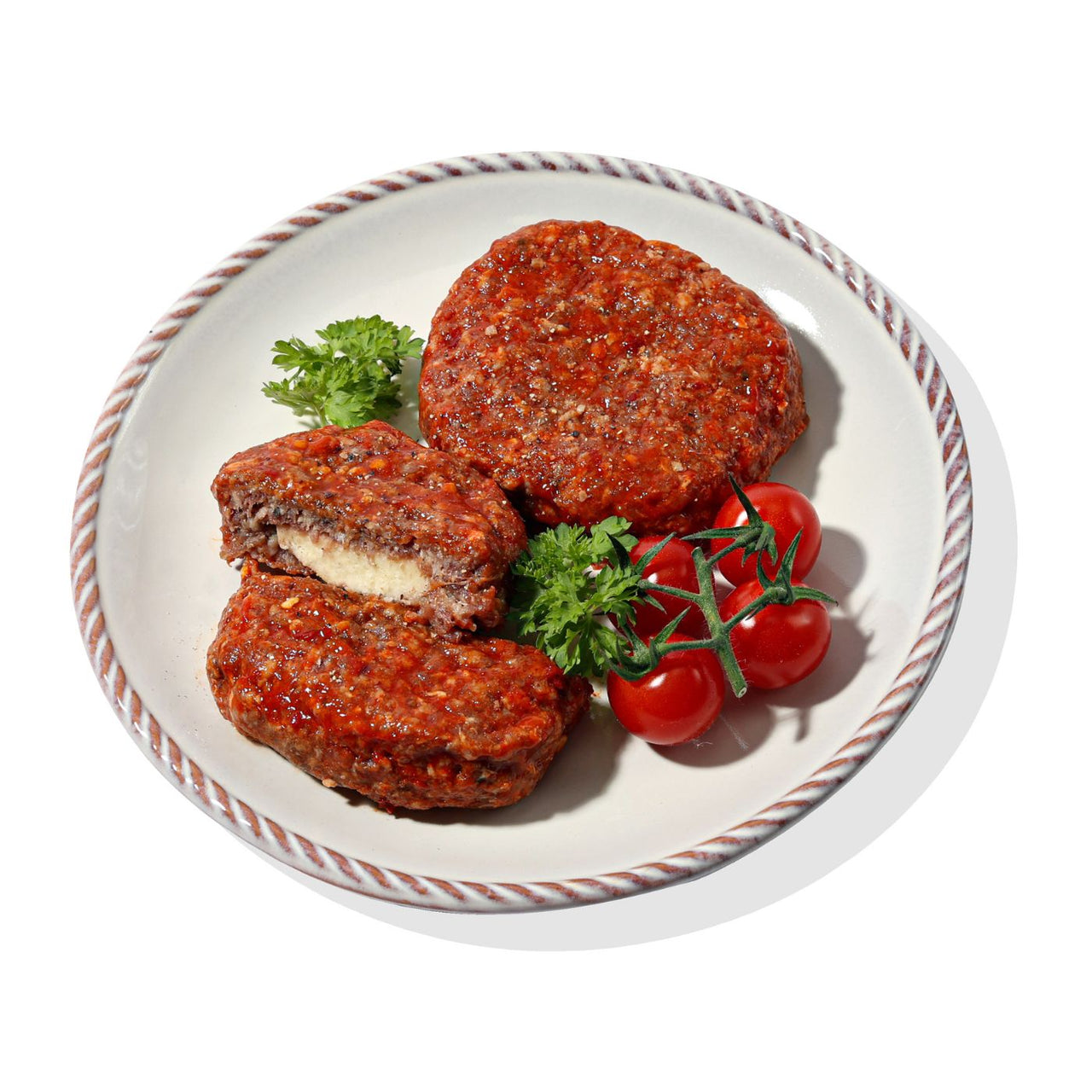 Buffalo Style Melt in the Middle Cheeseburgers