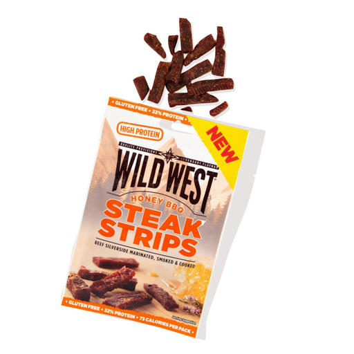 Wild West Honey BBQ Steak Strips 35g