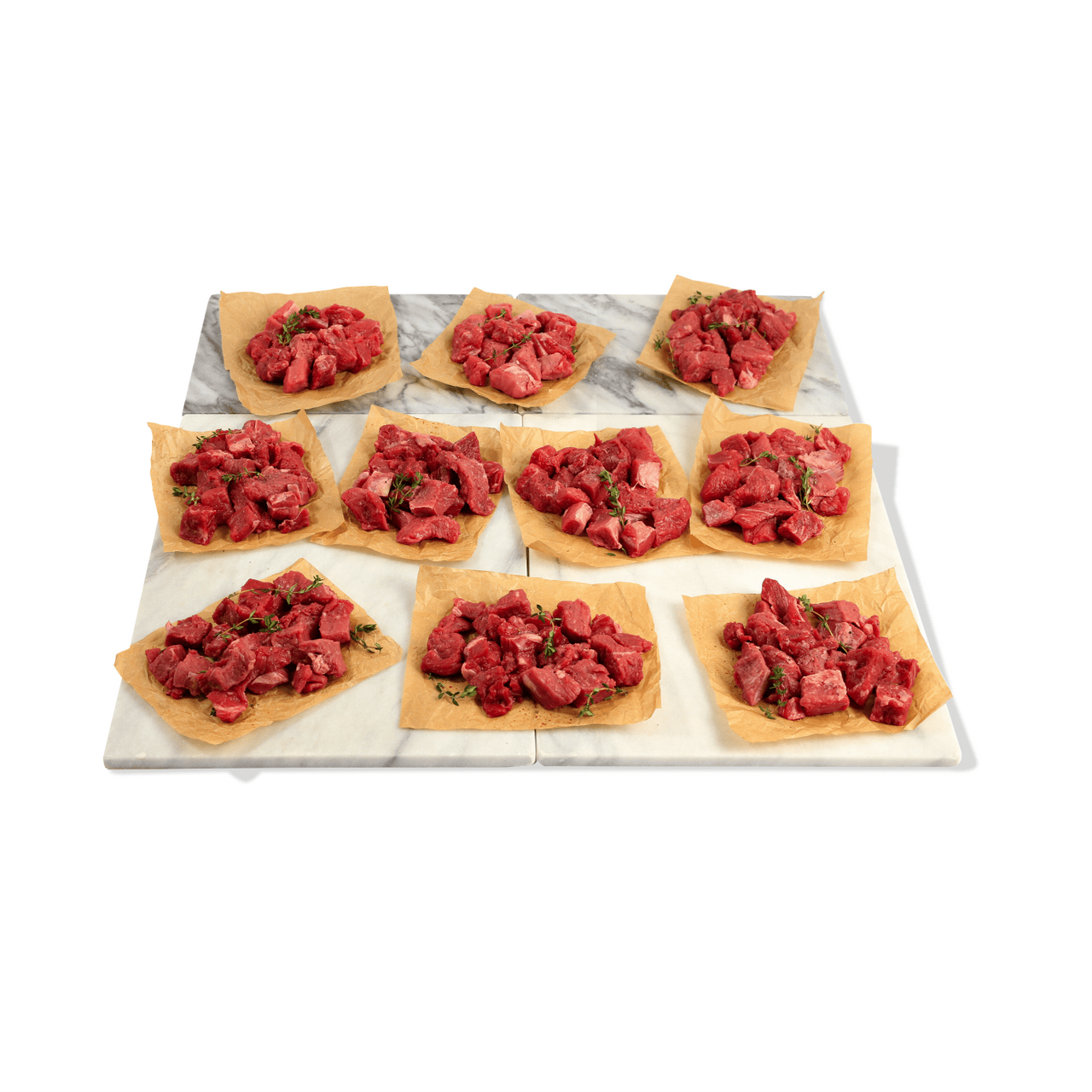 Diced Beef - 10 x 200g