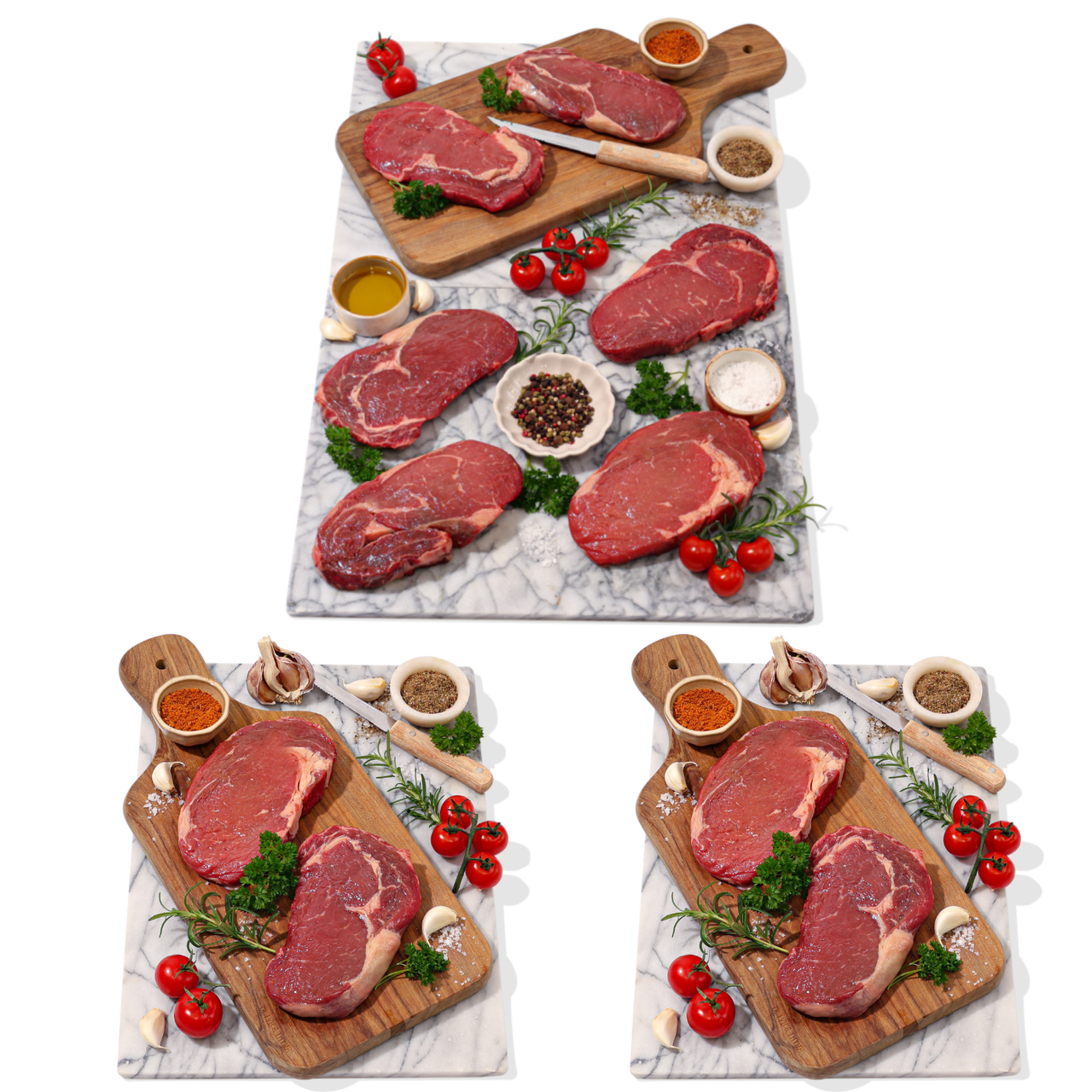 Heritage Beef Ribeye Steaks - 10 x 300g