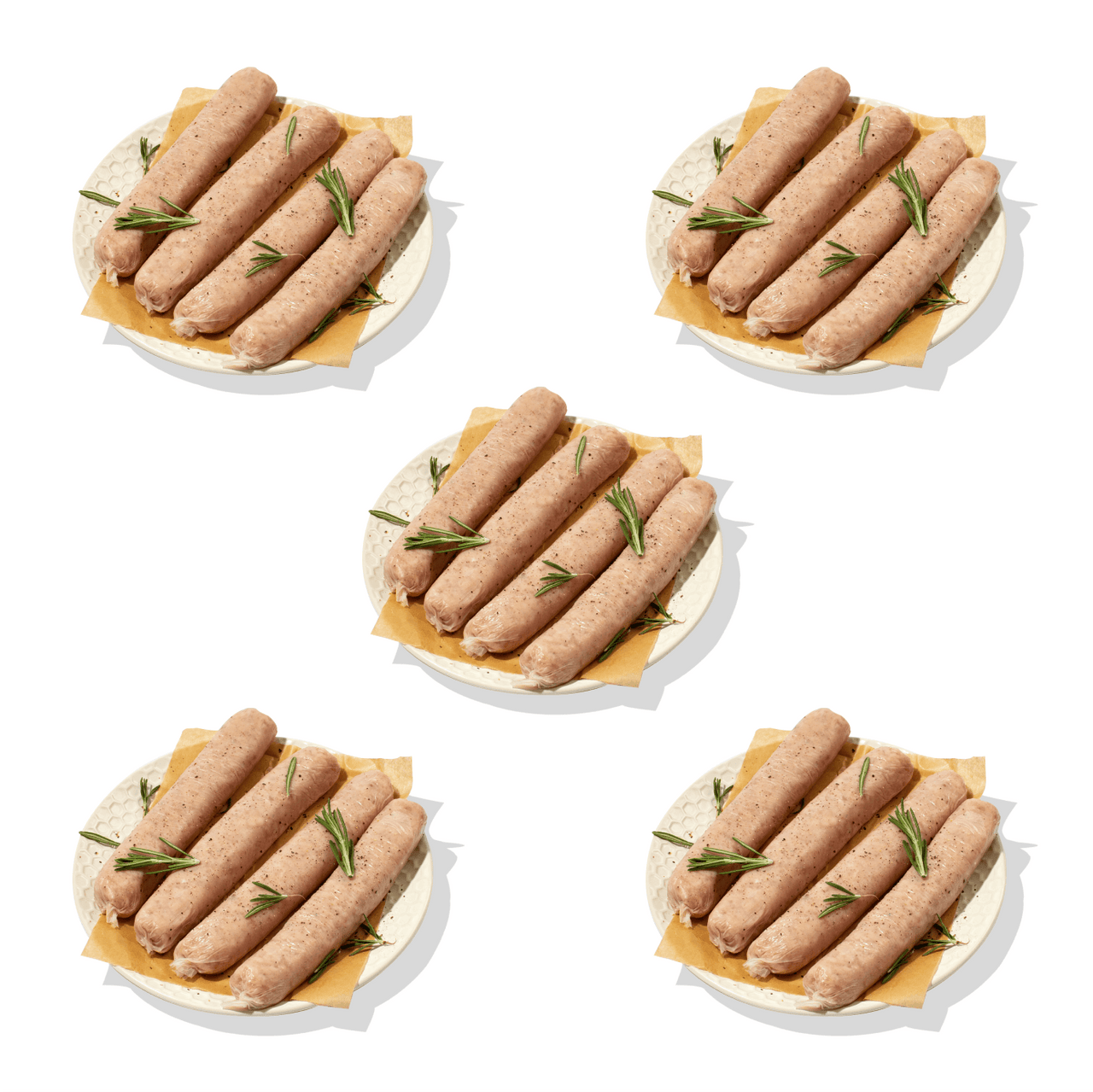 Jumbo Pork Sausages - 20 x 100g