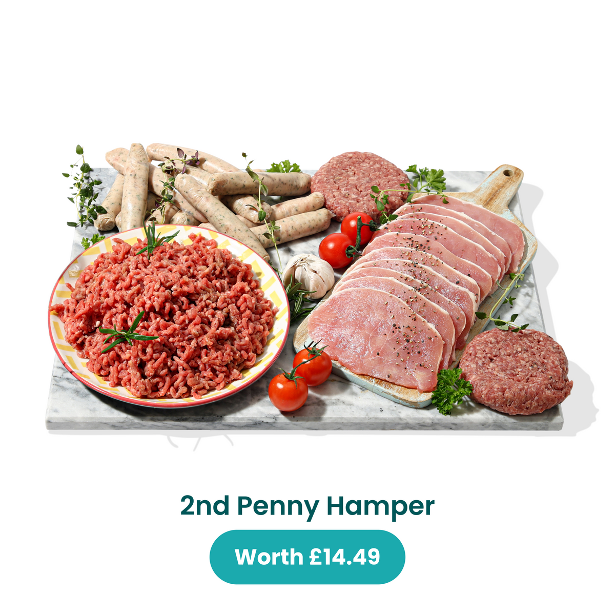 Healthy savings hamper - buy 1 get 2 for 1p