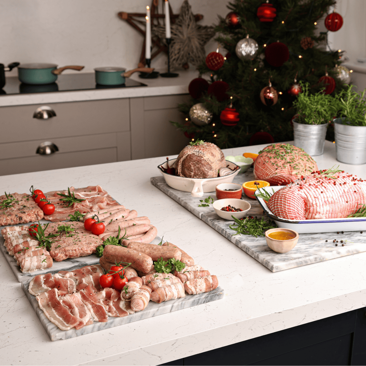Buy 1 Christmas hamper & claim 3 hampers free