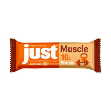 JUST Muscle Oat Bar - Choc & Peanut Butter 70g