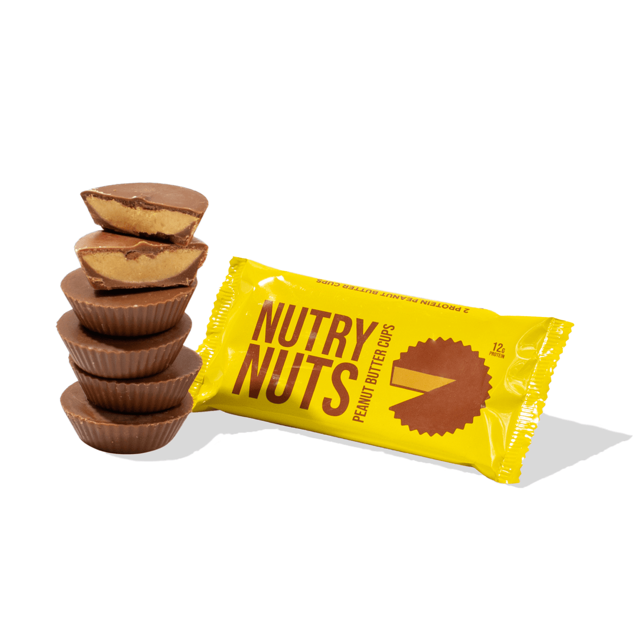 Nutry Nuts Zero Added Sugar Protein Nut Butter Cups - Milk Choc 1 x 42g