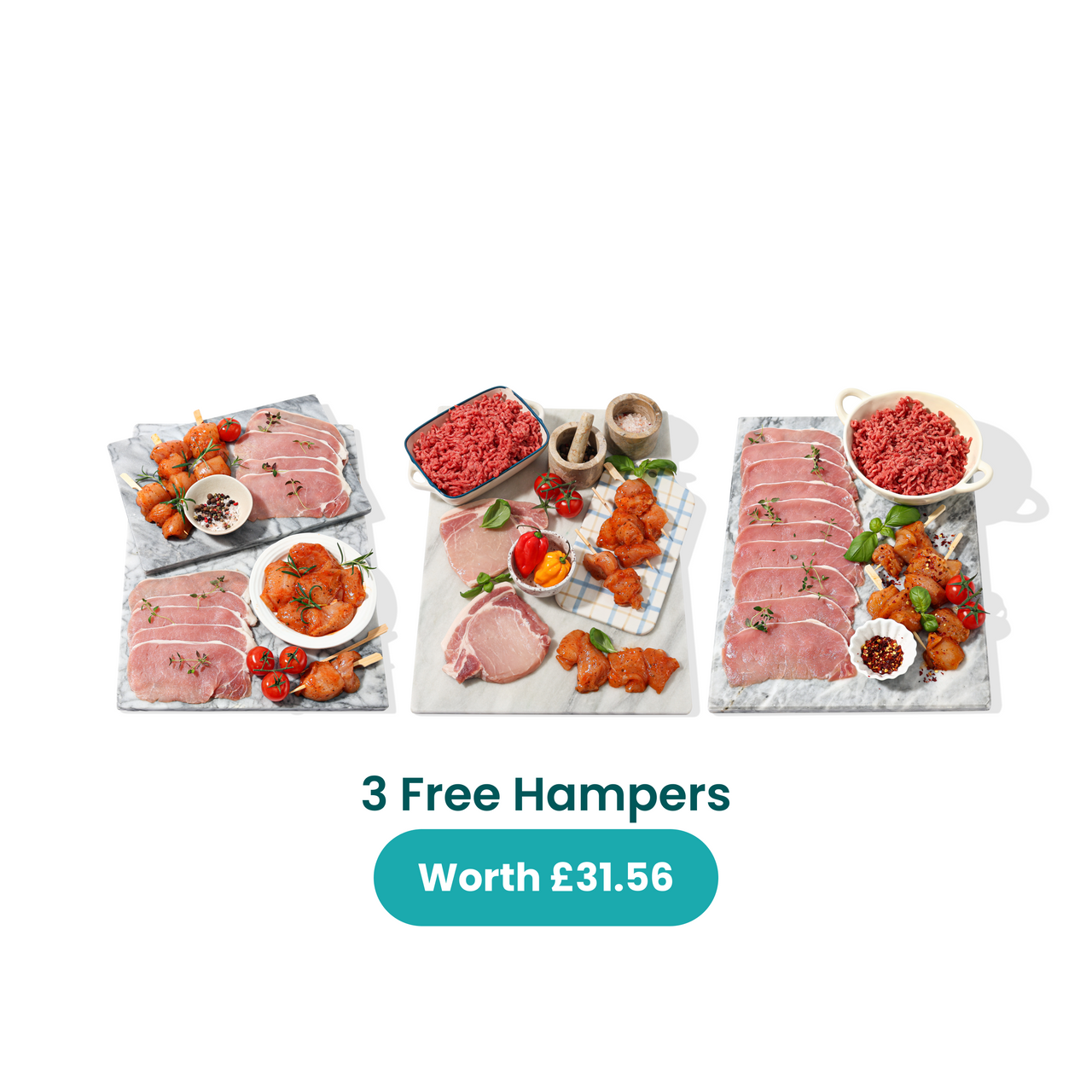 Buy 1 hamper & get 3 for FREE