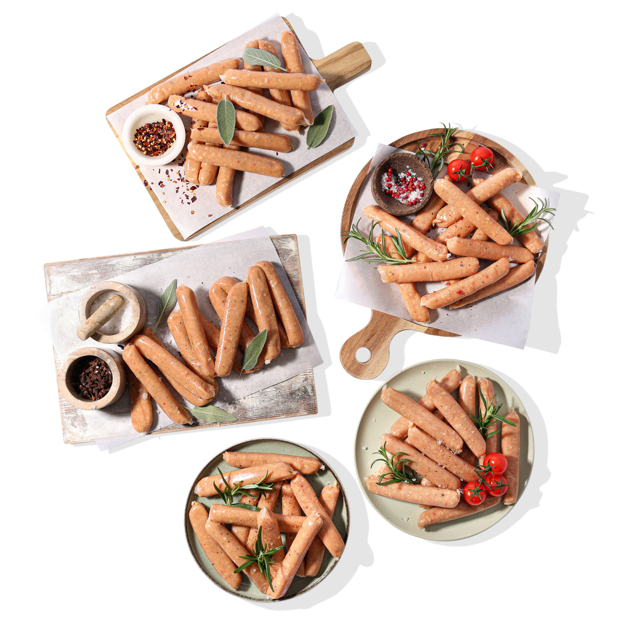 Chicken & Chilli Sausages - 60 x 33g