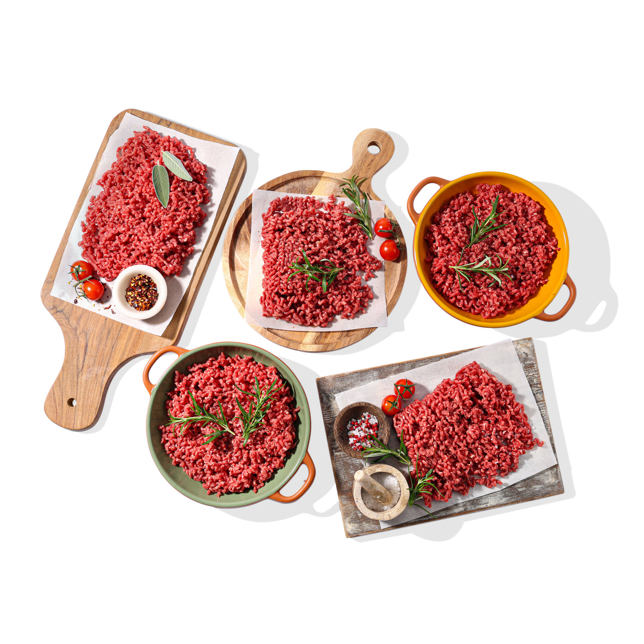 Extra Lean Beef Steak Mince - 5 x 400g