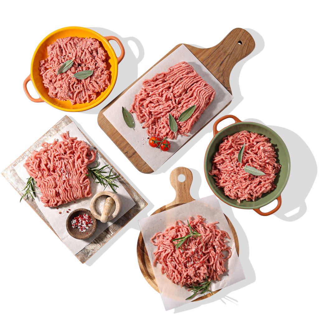 Seasoned Lean Turkey Thigh Mince 5 x