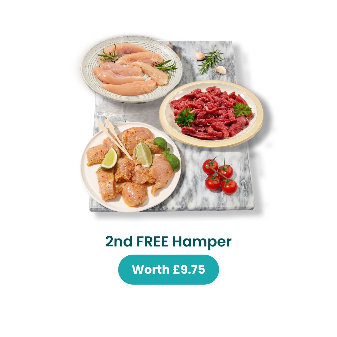 Buy 1 Hamper & Get 4 Hampers FREE (no pork)