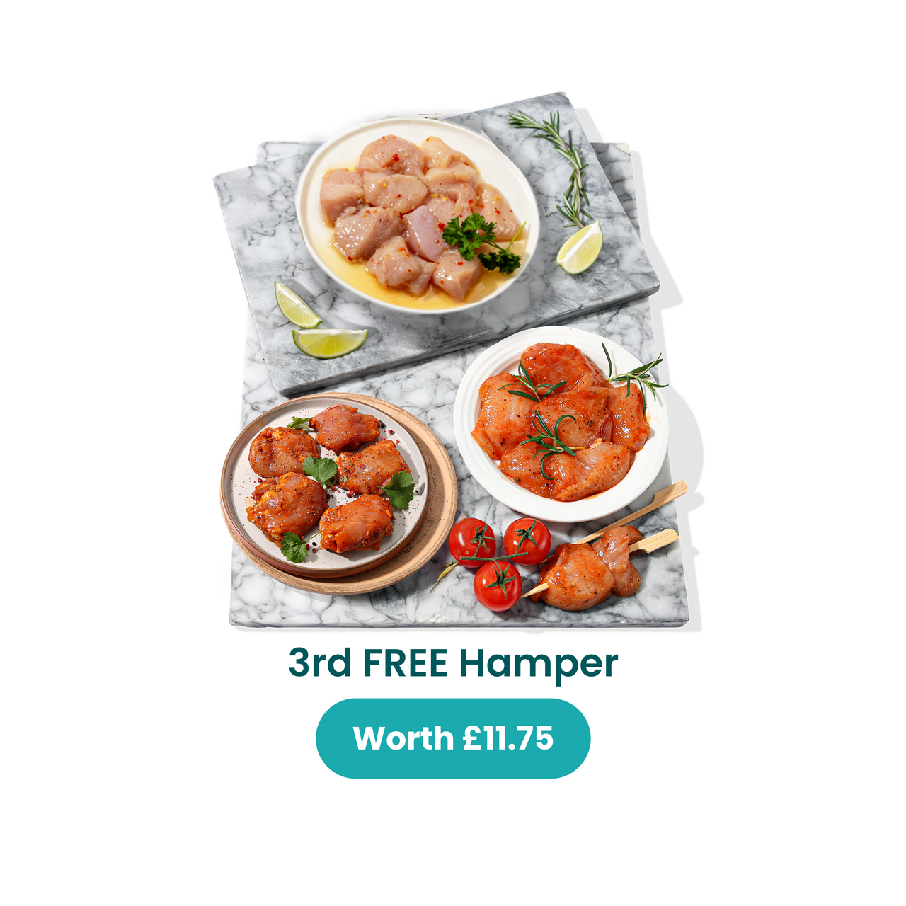 Buy 1 Hamper & Get 4 Hampers FREE (no pork)