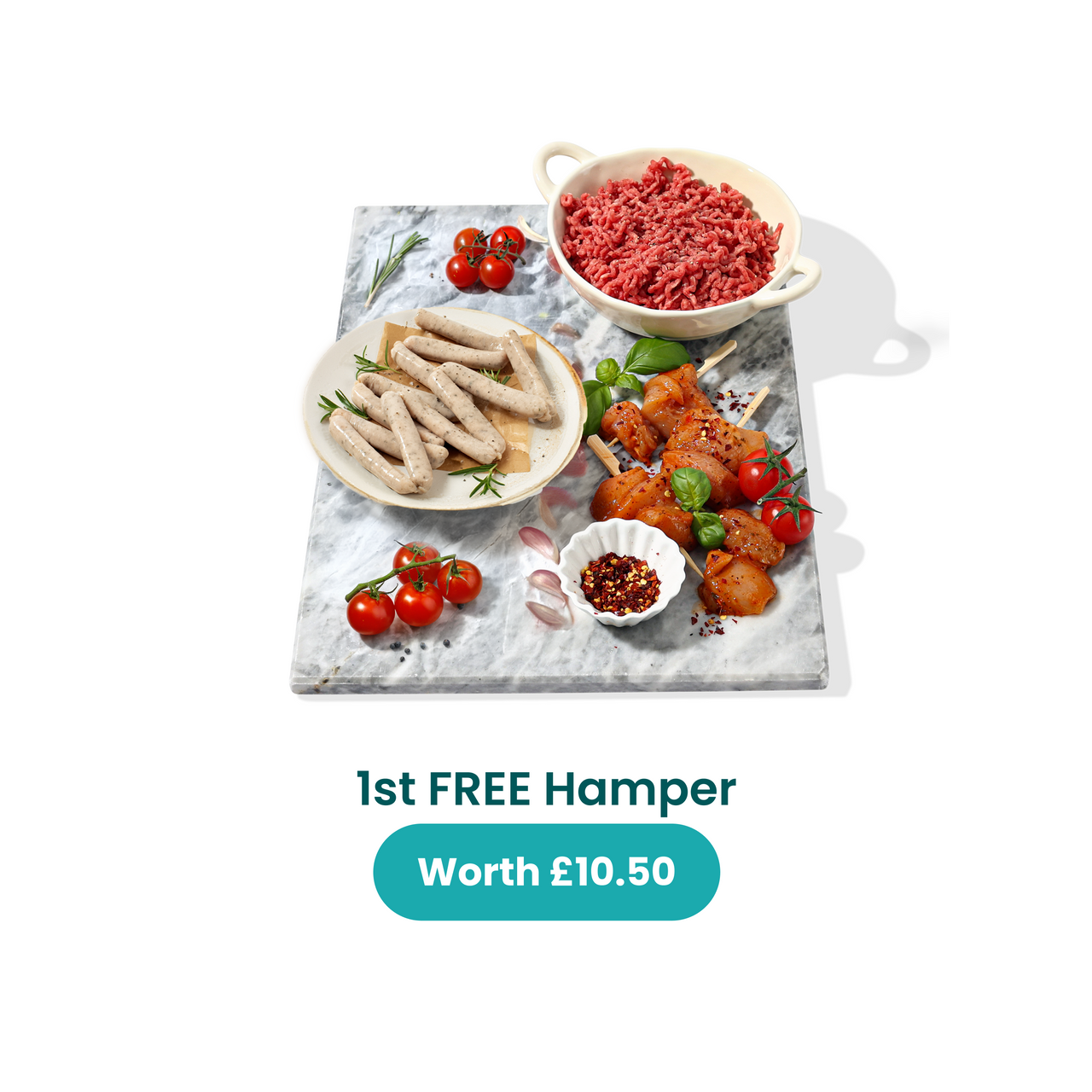 Buy 1 Hamper & Get 4 Hampers FREE (no pork)