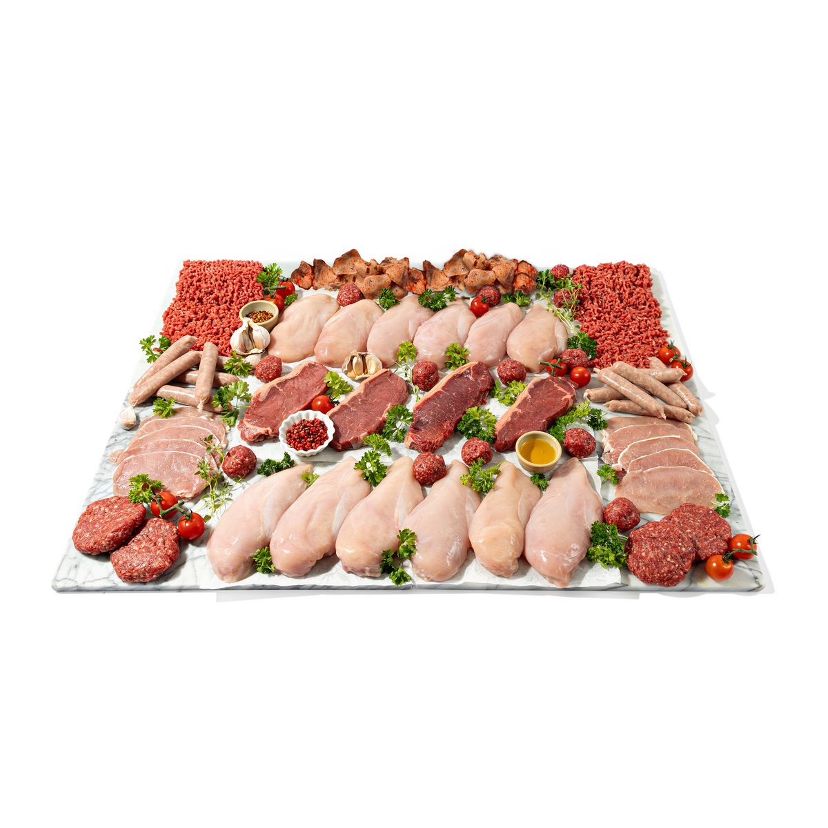 56 piece tasty savings hamper