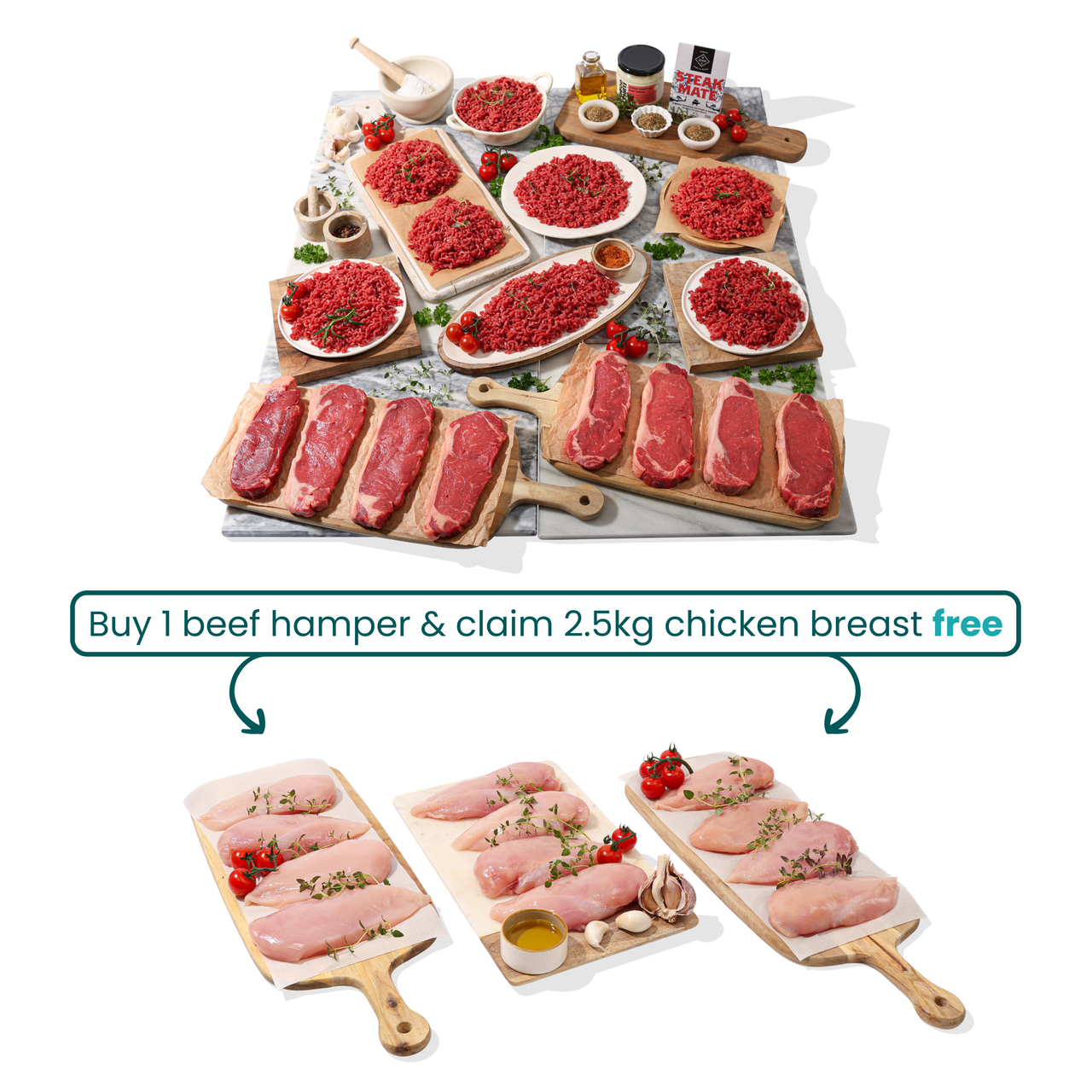 Beast mode beef box + free chicken