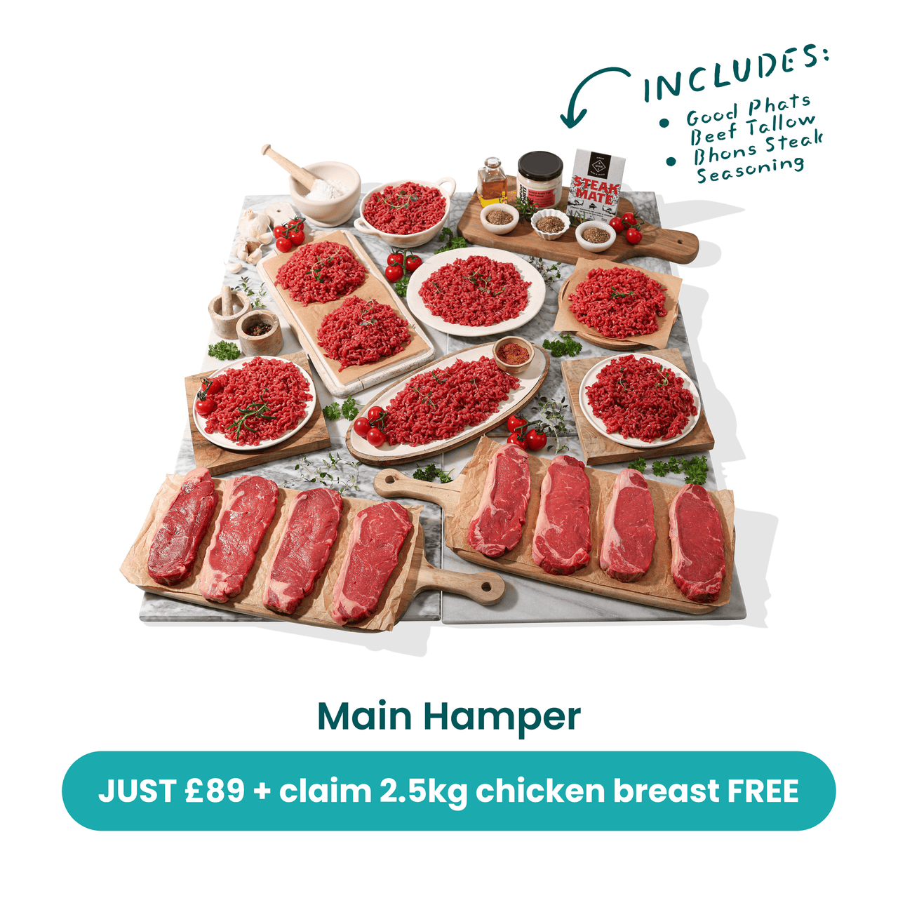 Beast mode beef box + free chicken