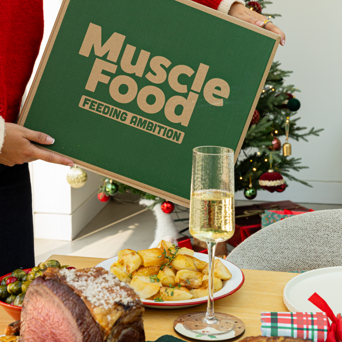 Luxury Christmas beef topside hamper