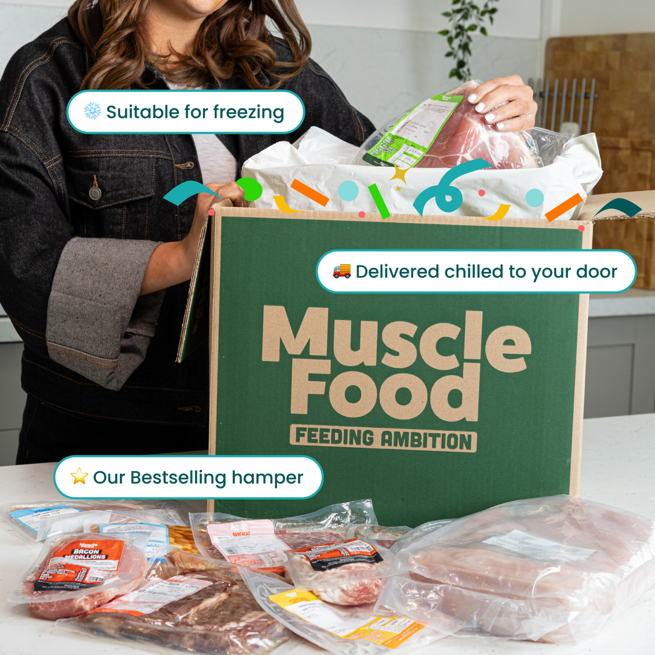 Buy 1 hamper & claim 4 birthday hampers free
