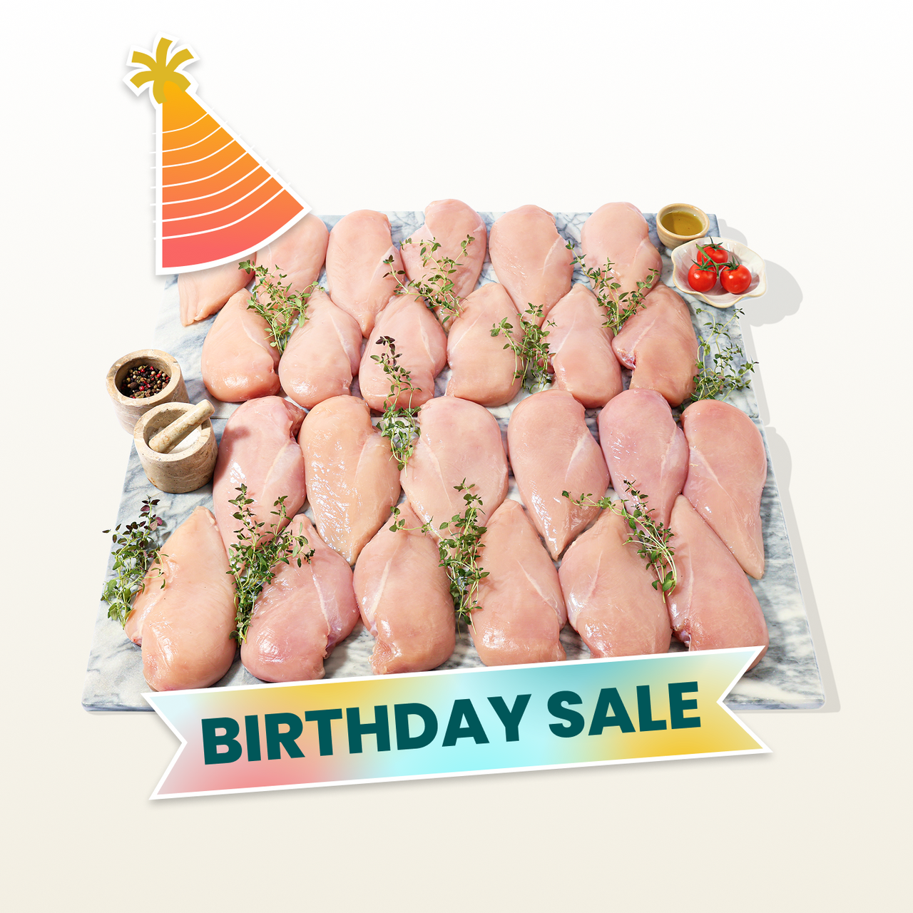 5kg Premium Chicken Breasts