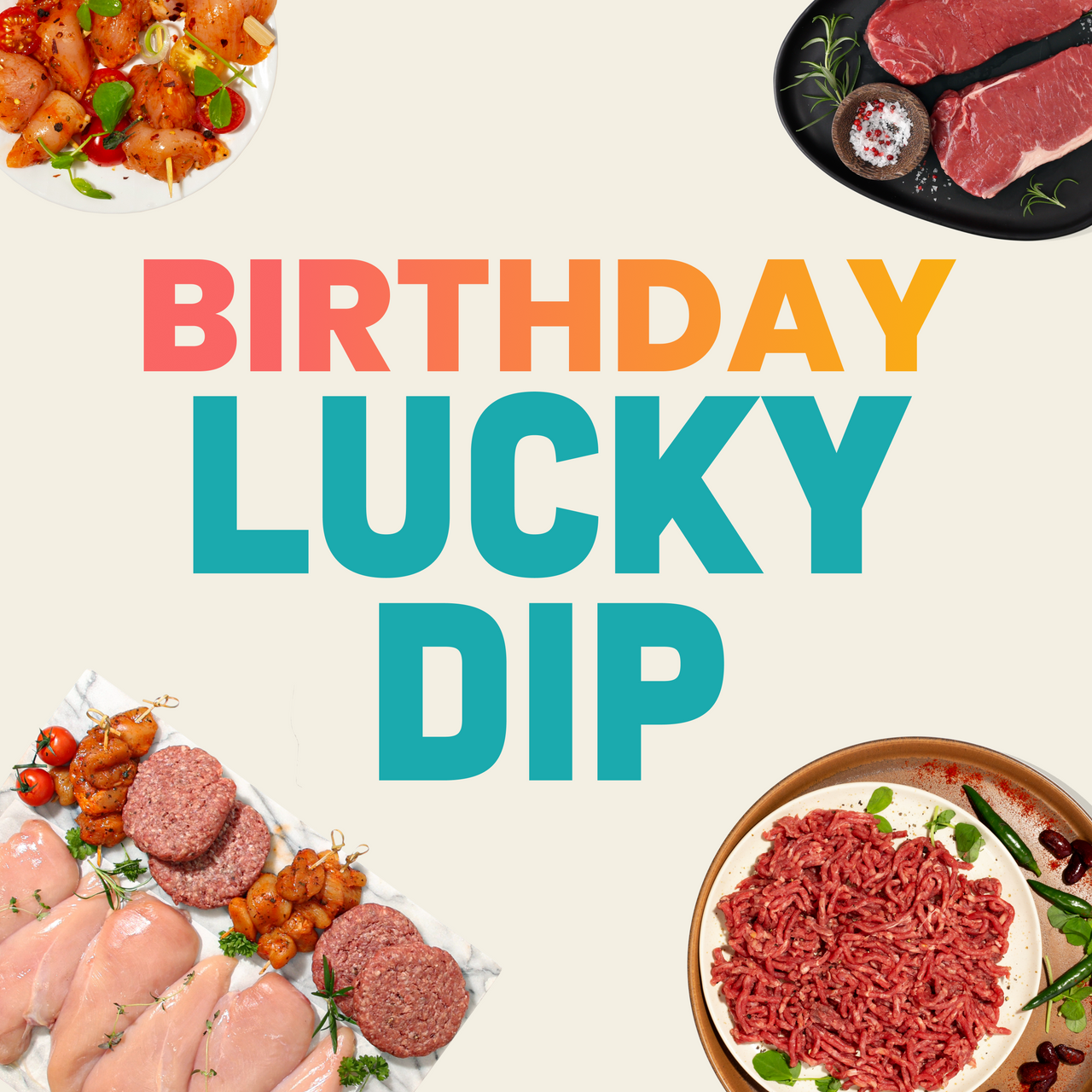 Birthday Lucky Dip Meat Bundle