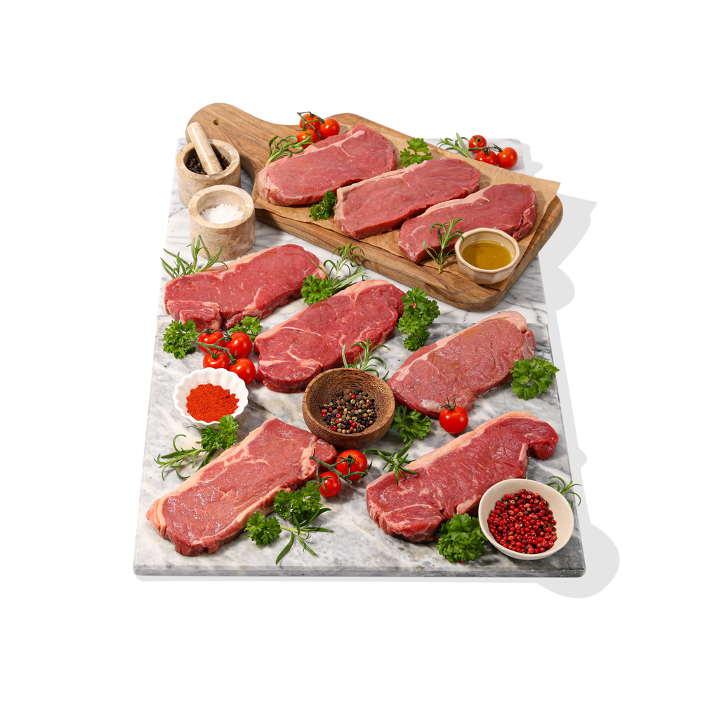 8 x Brazilian sirloin steaks