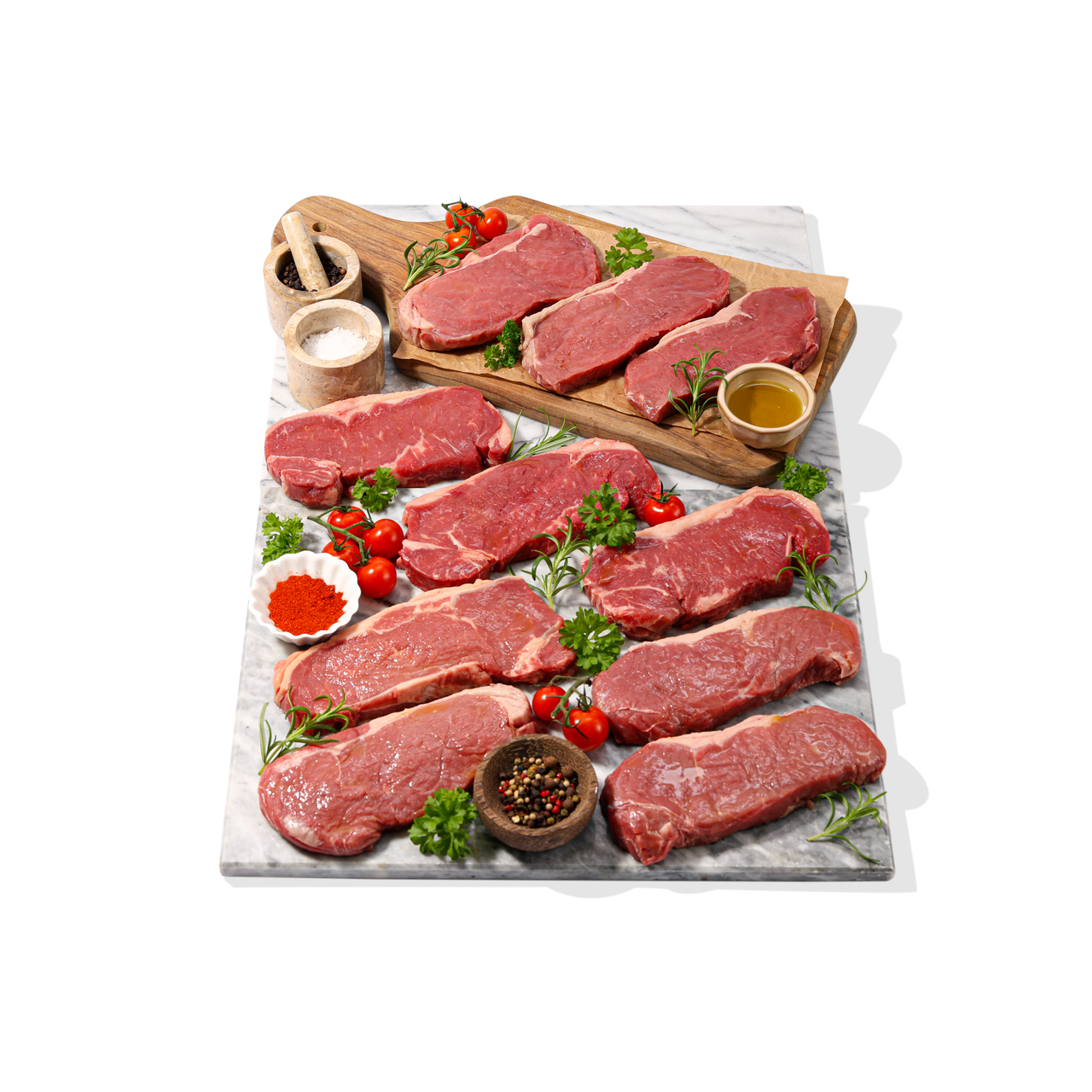 Brazilian sirloin steaks - 10 x 200g