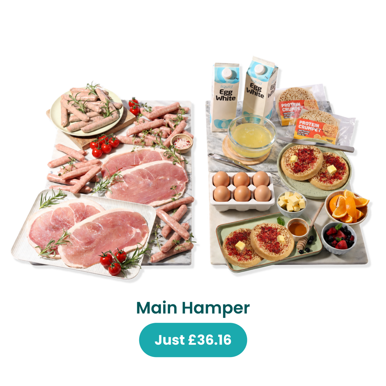 FREE Bacon & Sausage with every Brunch Box