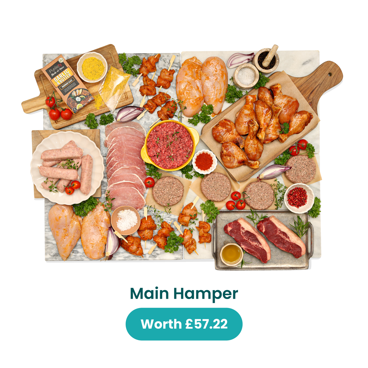 The Ultimate Meat Collection Box + 6 x 200g beef mince FREE