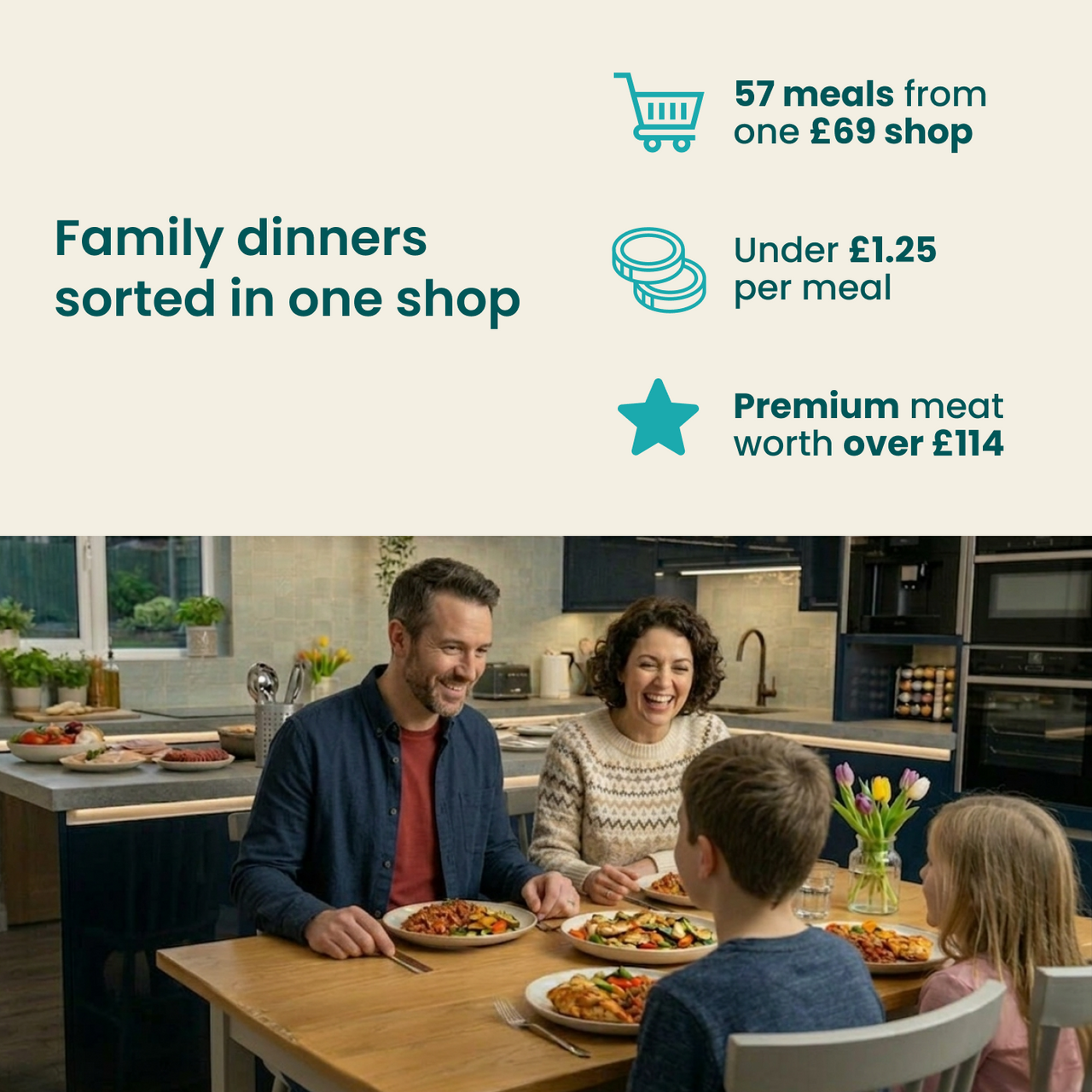 Family favourites Buy 1 hamper & claim 4 hampers free