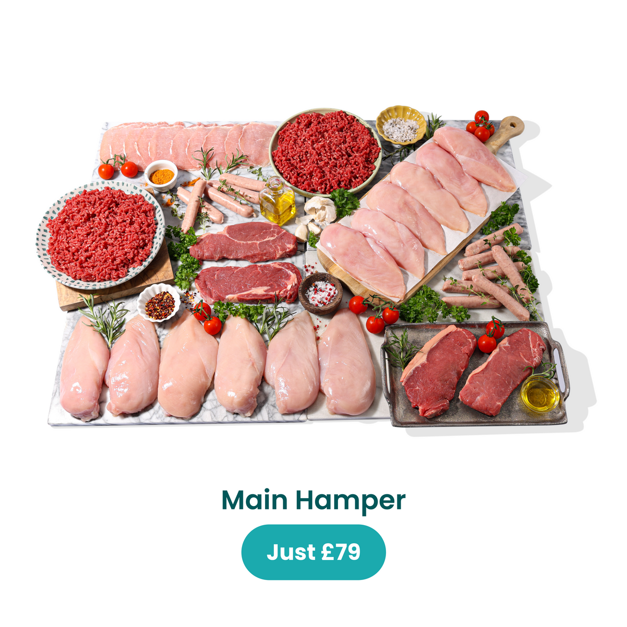 Black Friday Buy 1 hamper & claim a marinated meat hamper FREE