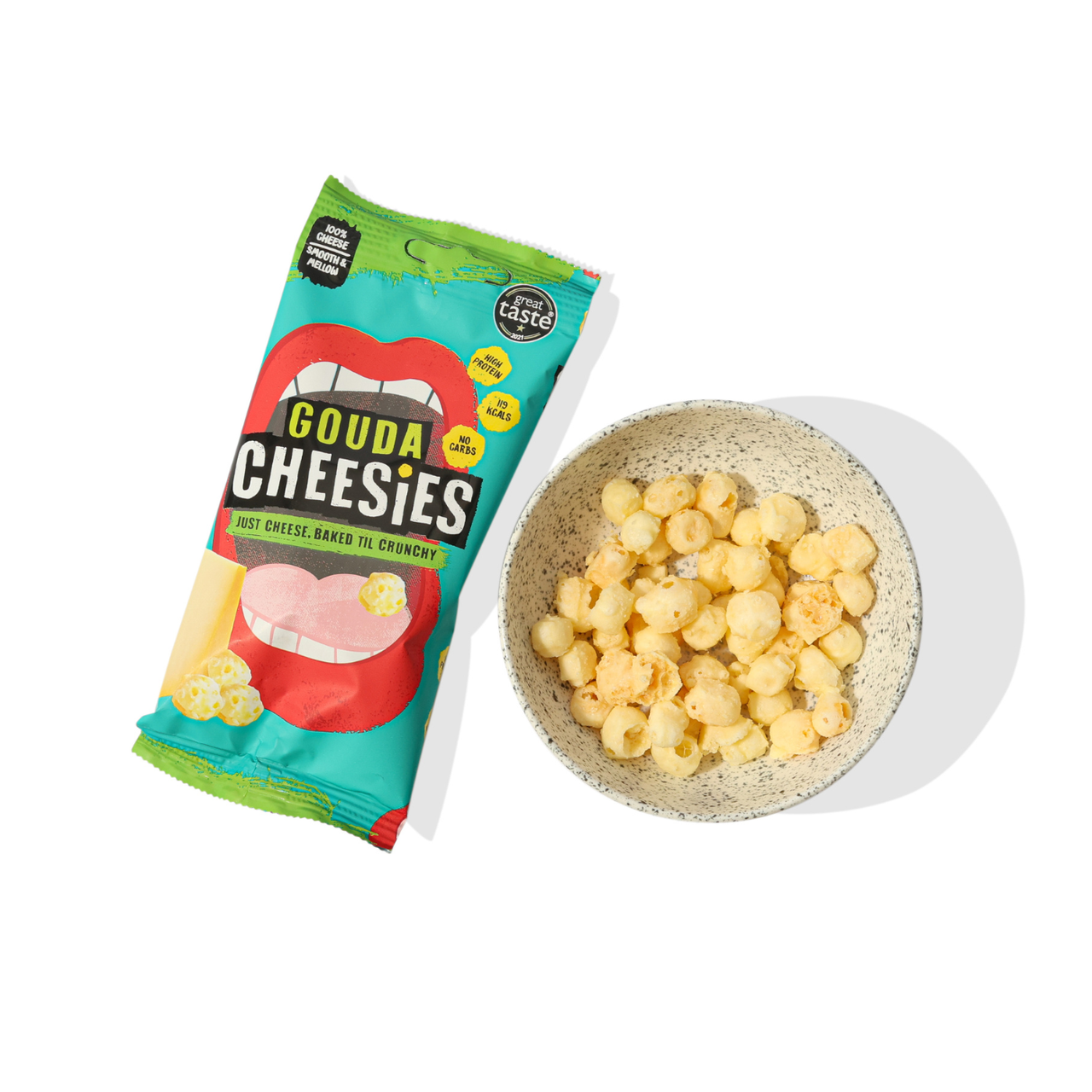 Cheesies Puffed Cheese - Gouda 20g