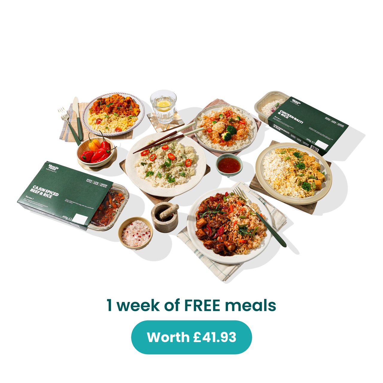 Commit to fit - Buy one hamper & get 1 week of meals free