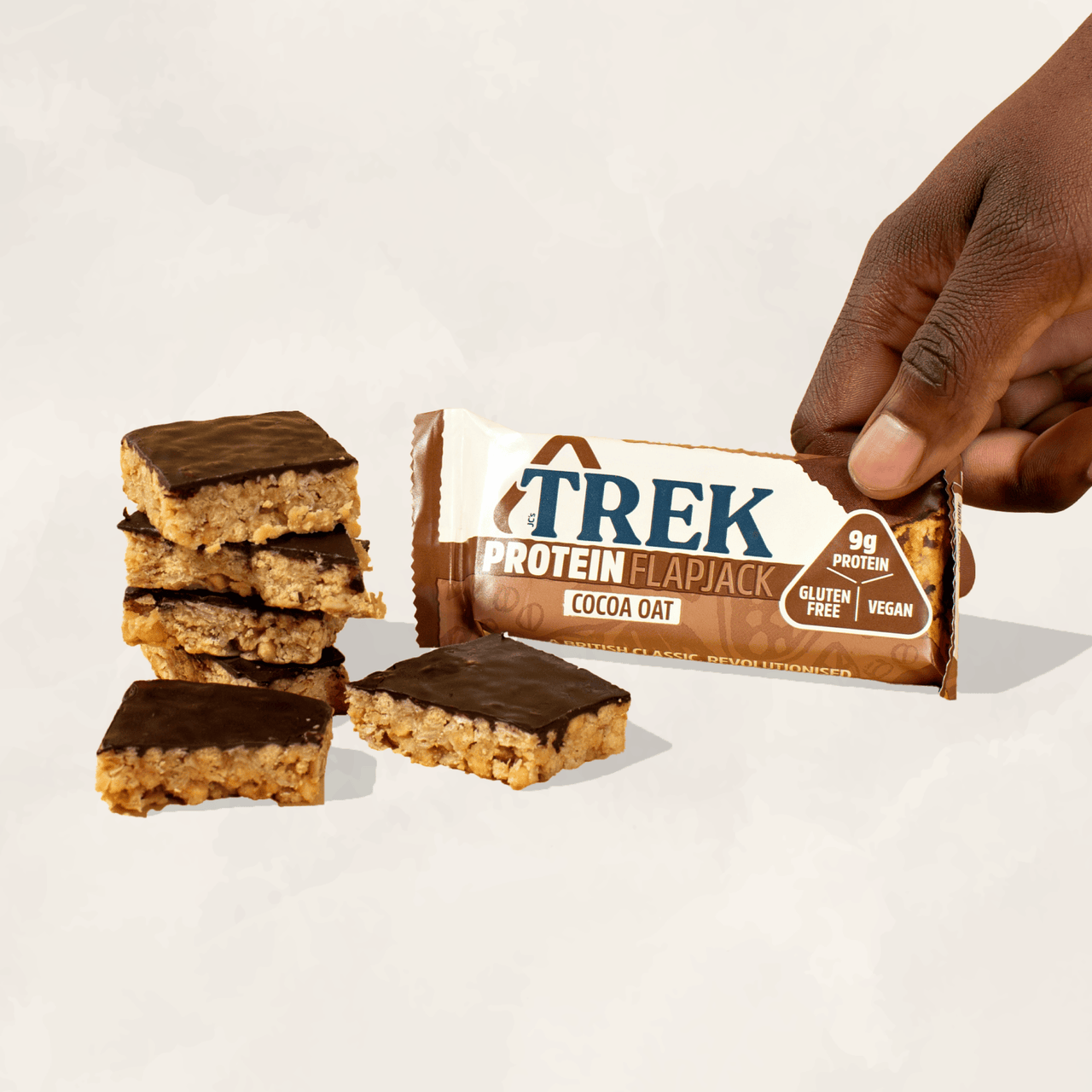 TREK Oat Protein Flapjack - Cocoa 1 x 50g