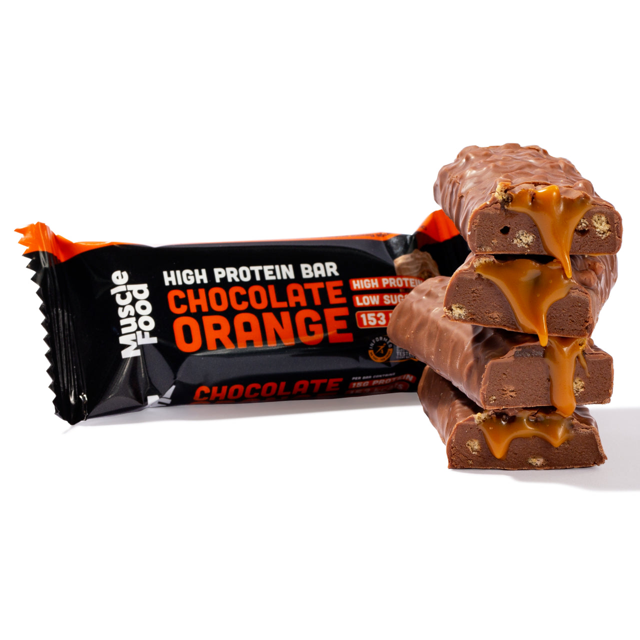 MuscleFood High Protein Bar - Chocolate Orange