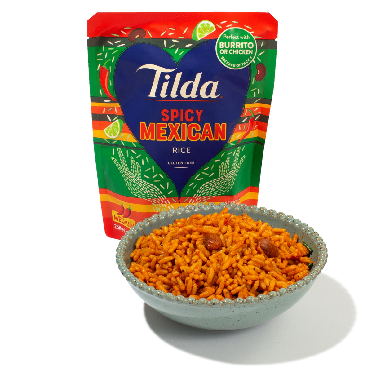 Tida Rice Tilda Microwave Spicy Mexican Rice 250g