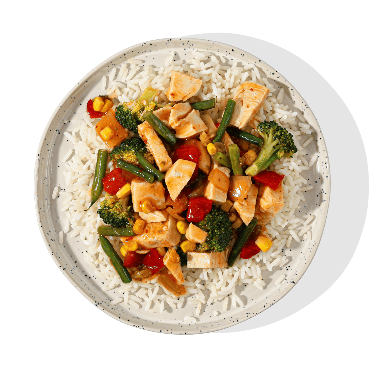 Smoky Korean BBQ Chicken with Rice - 400g