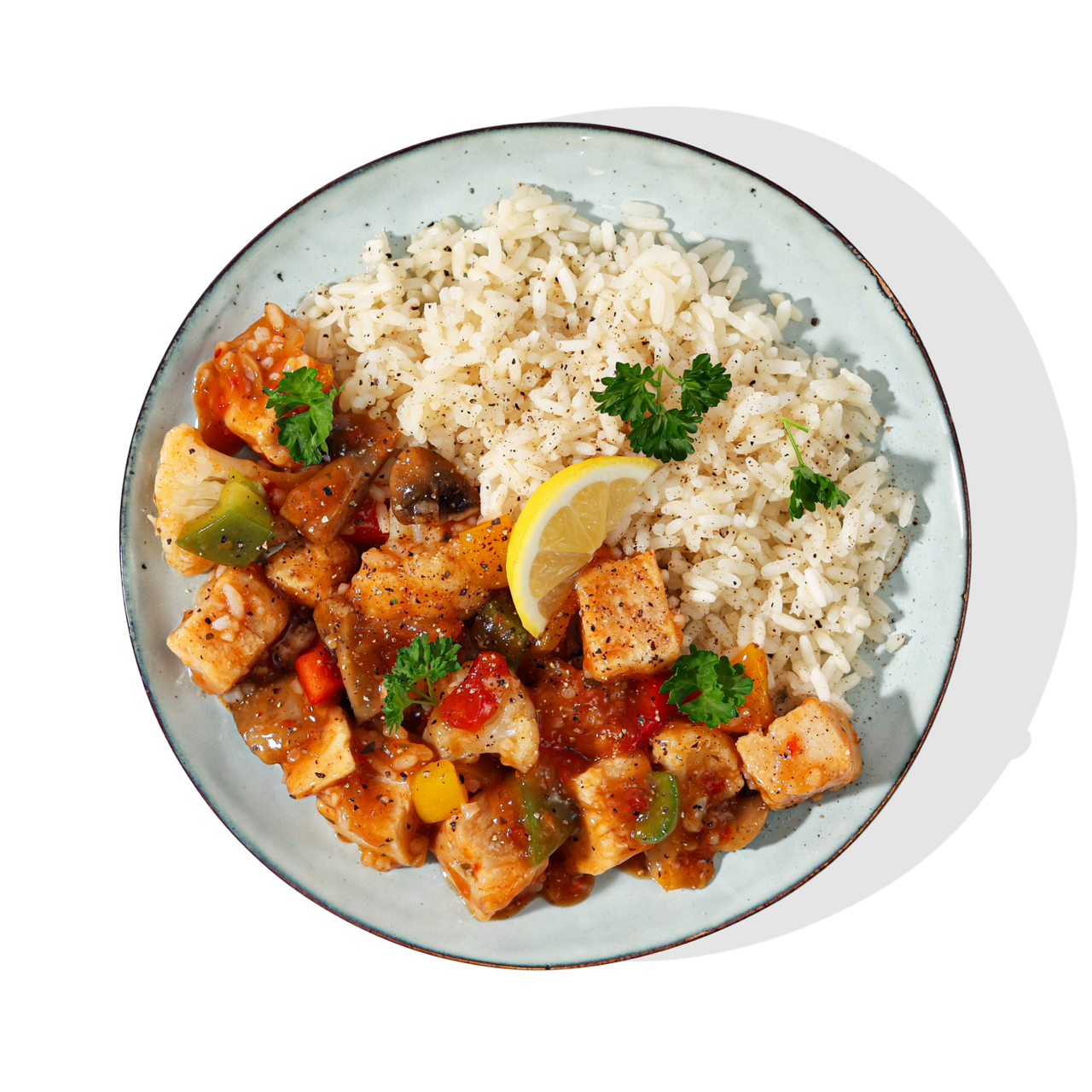 Sticky Sweet Chilli Chicken with Rice - 400g