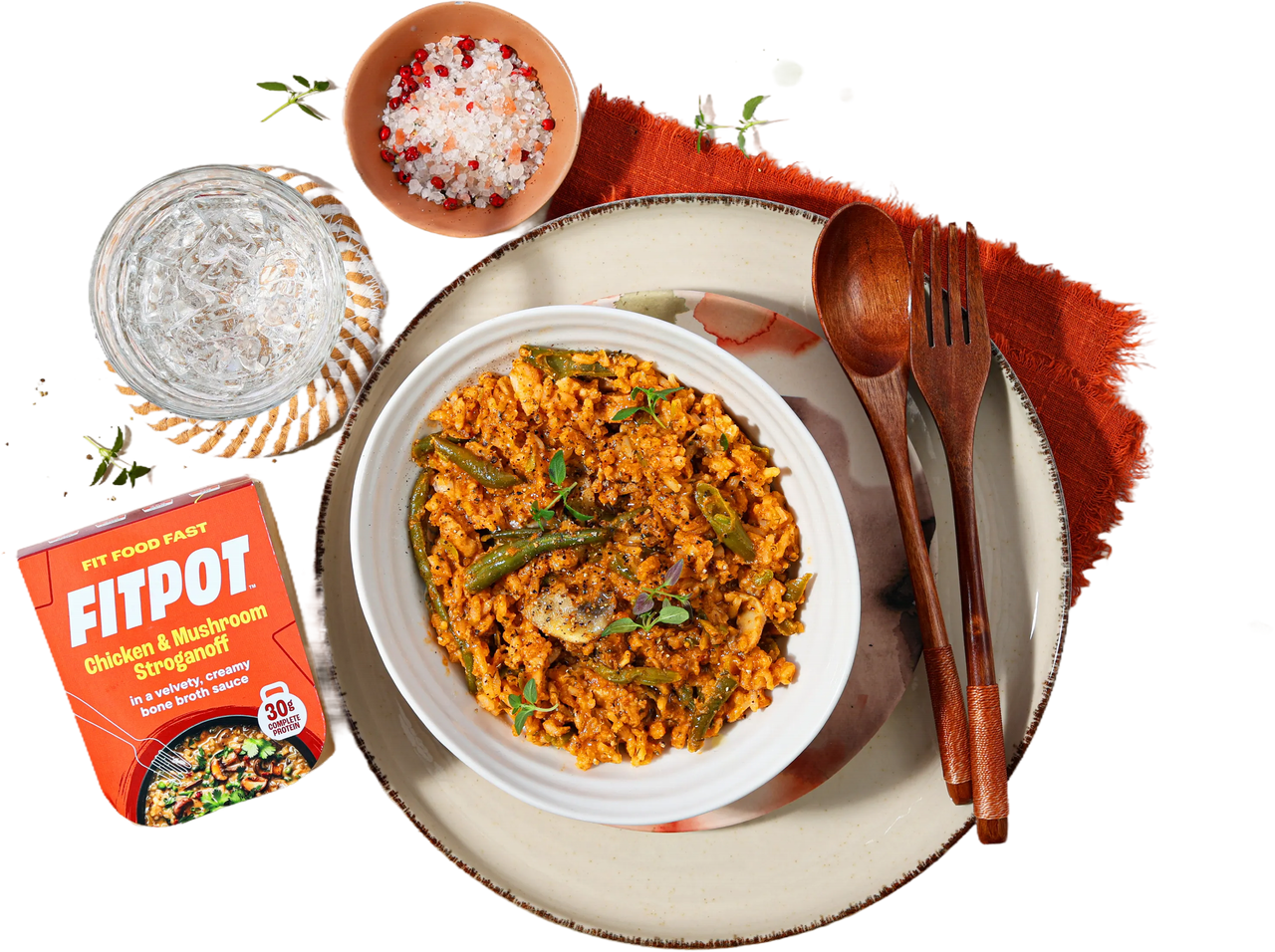 FitPot Chicken & Mushroom Stroganoff 350g