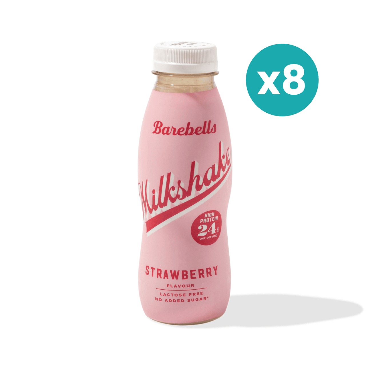 Barebells Milkshake Strawberry 330ml x 8