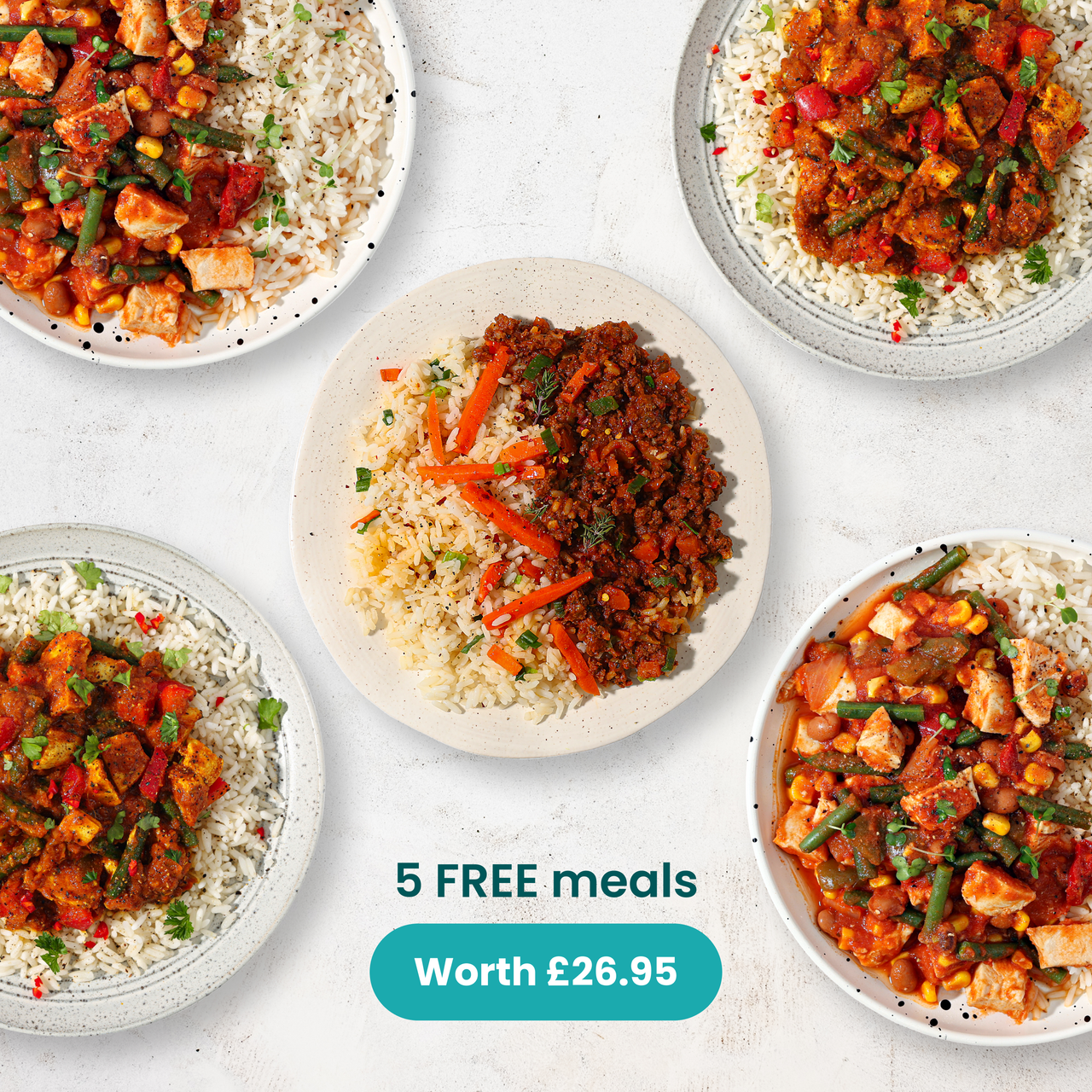 Buy 10 high protein prepped pots and get 5 free